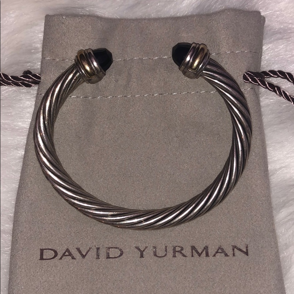 David Yurman cable classics bracelet ONYX